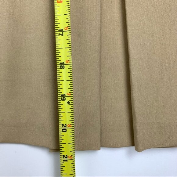 Sisley Beige Midi Skirt size 40 - Picture 4 of 7